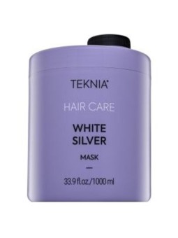 Lakm Teknia White Silver Mask Maschera neutralizzante per capelli biondo platino e grigi donna 1000ml