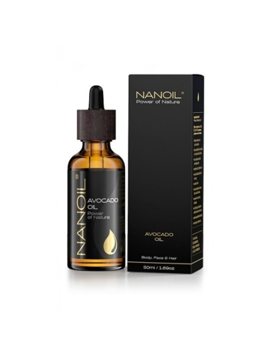 Nanoil Olio di Avocado per capelli e corpo 50ml