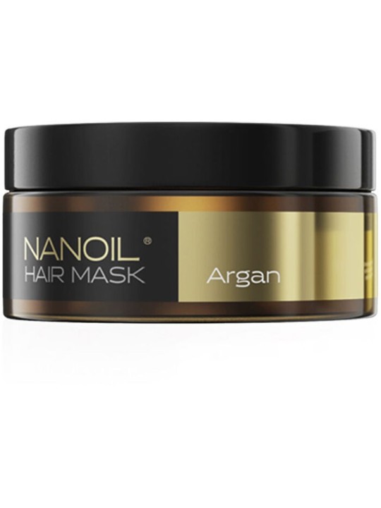 Maschera per capelli con olio di argan
