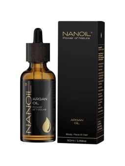 Nanoil Olio di Argan per capelli e corpo 50ml