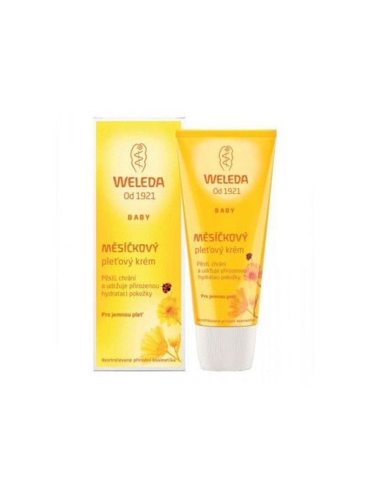 Weleda Baby Calendula Face Cream unisex 50ml acquista 