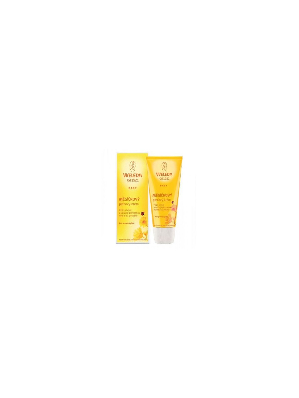 Weleda Baby Calendula Face Cream unisex 50ml acquista 