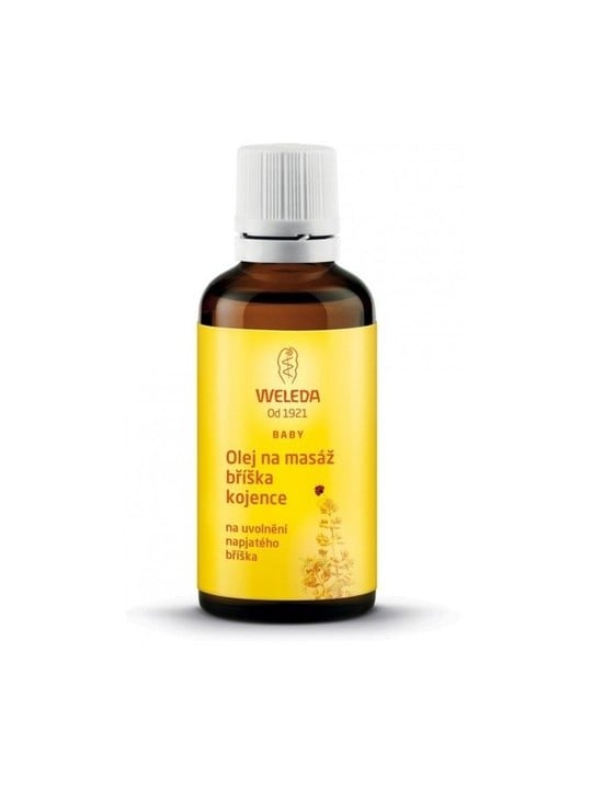 Olio massaggi per pancia bambino Weleda 50ml