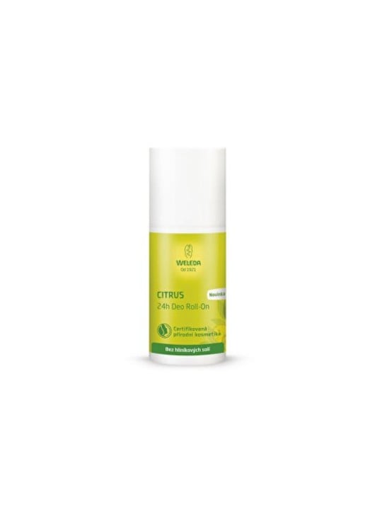 Deodorante Roll-On Weleda Citrus 24H unisex 50ml