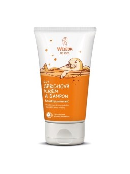 Weleda Kids 2in1 Shower & Shampoo Fruity Orange unisex 150ml