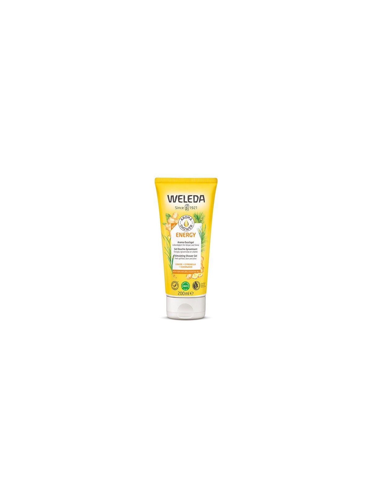 Gel doccia energizzante Weleda Energy 200ml