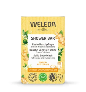 Weleda Shower Bar 75g Ginger  Petitgrain