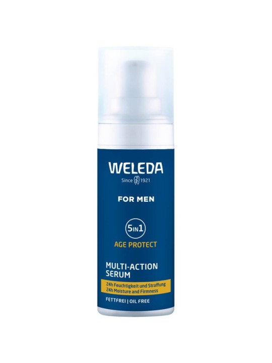 Siero multifunzionale Weleda For Men per la pelle da uomo