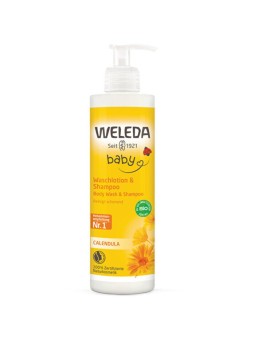 Weleda Body Wash & Shampoo Calendula 400ml