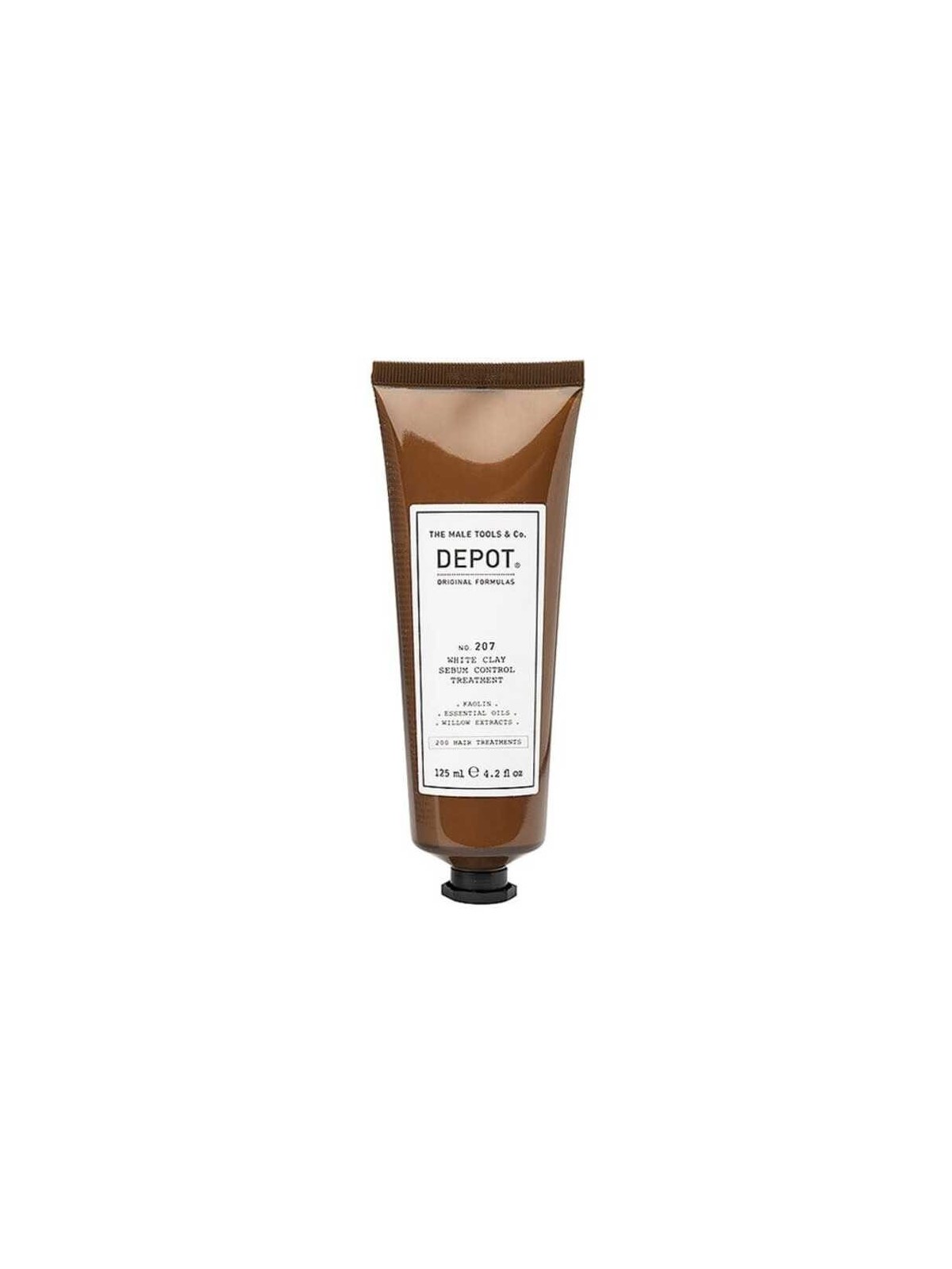 Maschera Crema Depot 200 No. 207 con Kaolin per Cuoio Capelluto