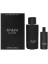 Armani Code for Men Gift Set eau de toilette 125 ml and eau de toilette 15 ml uomo 125ml Armani www.essenzetotalstyle.com 