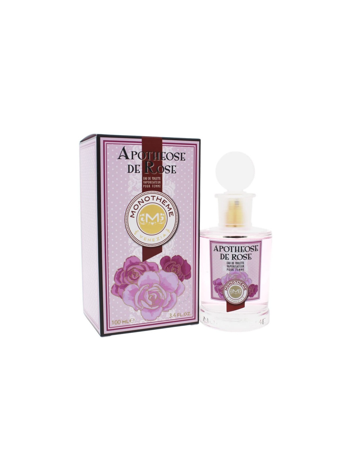 Monotheme Venezia Apoteosi della Rosa eau de toilette donna 100ml