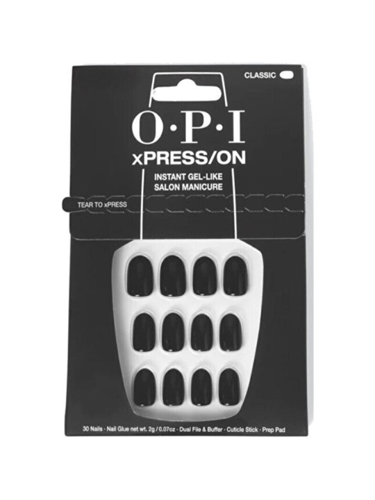 OPI Xpress-On Nail Art 30 unitï¿½ï¿½ Lady In Black