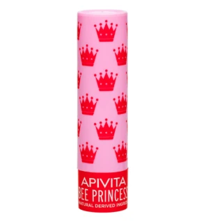 Apivita BEE PRINCESS BALSAMO PER LABBRA con albicocca 44 gr donna