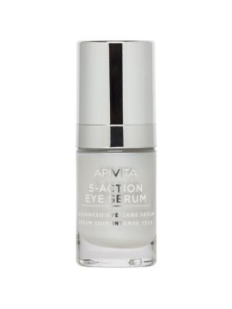 Apivita 5-ACTION Eye Serum with White Lily 15ml