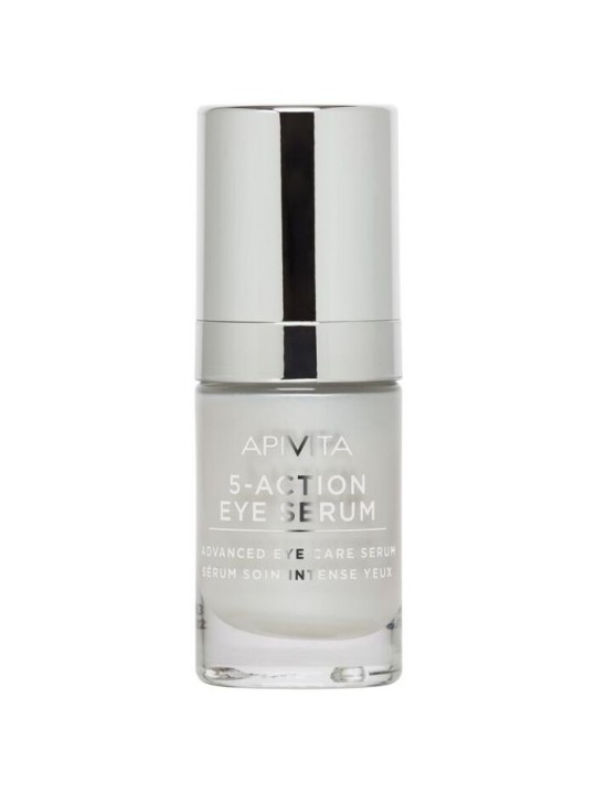 Apivita 5-ACTION Eye Serum with White Lily 15ml