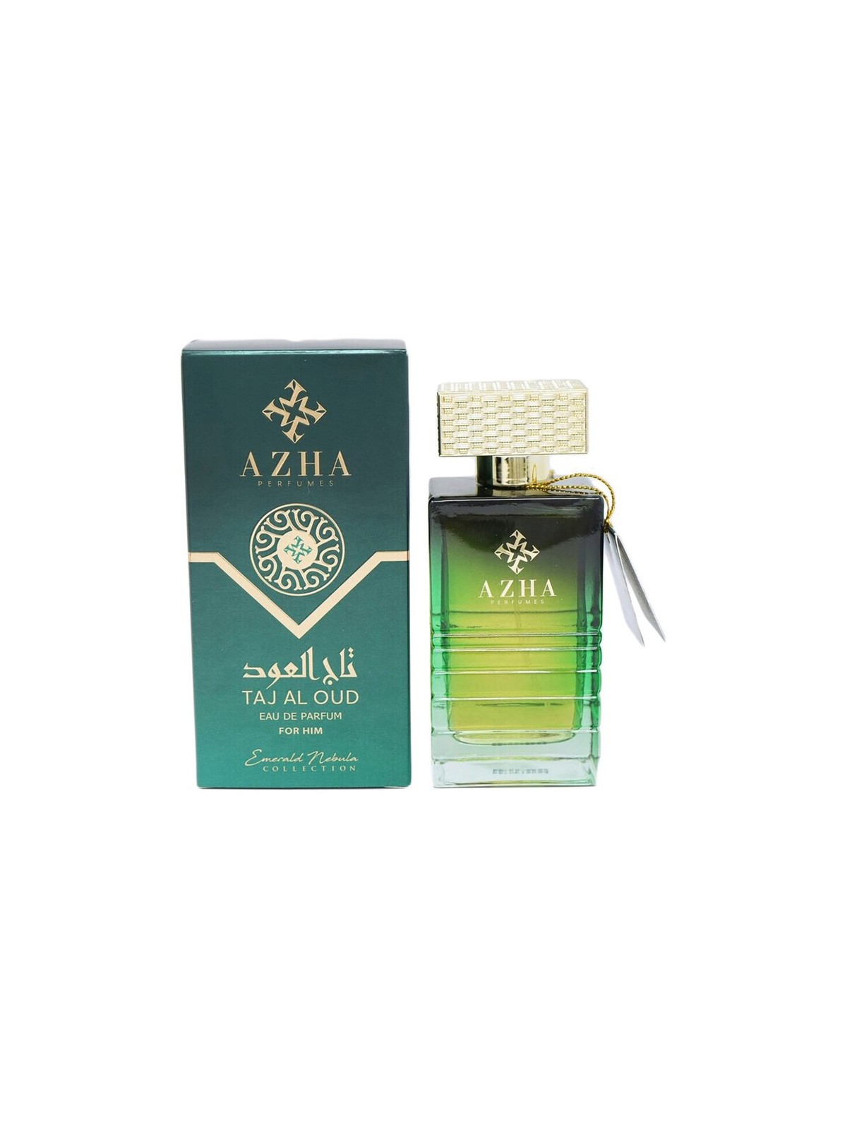 Azha Taj Al Oud Eau de Parfum Uomo 100ml