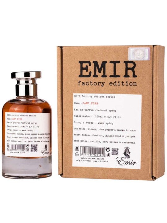 Emir Camp Fire Factory Edition 100ml Unisex