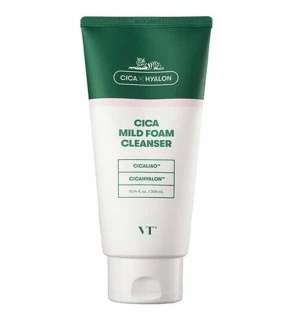 VT CICA Mild Foam Cleanser 300ml - Pelle Perfetta