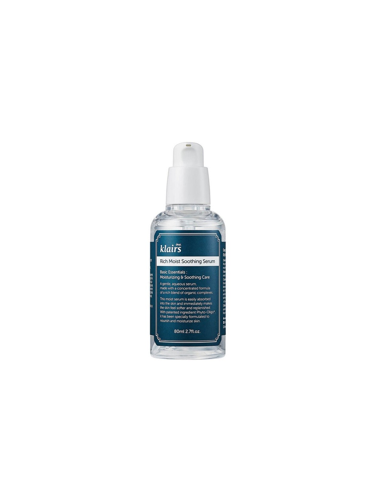 Siero Idratante Klairs RICH MOIST 80ml