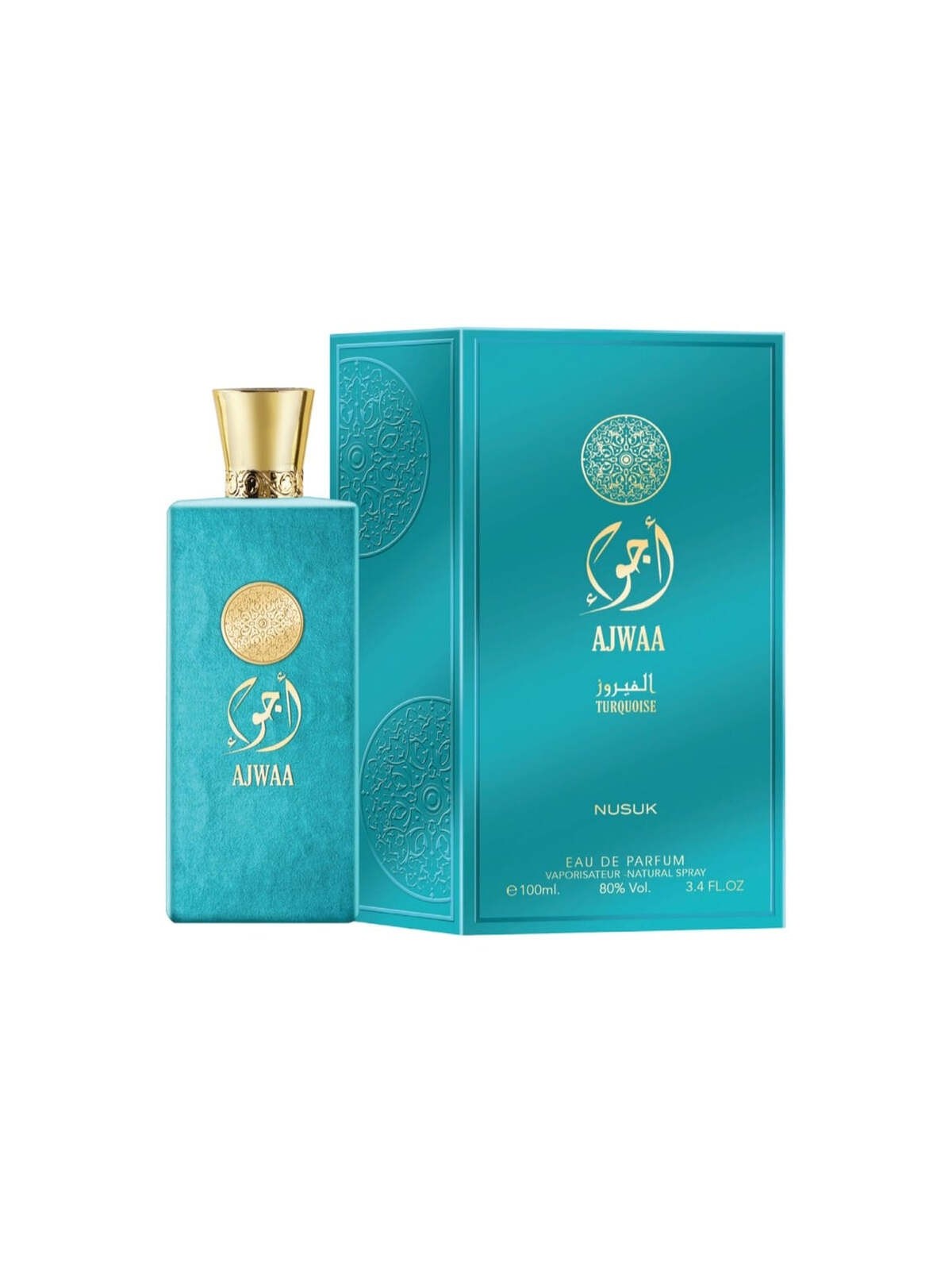 Nusuk Ajwaa Turquoise Eau de Parfum Donna 100ml
