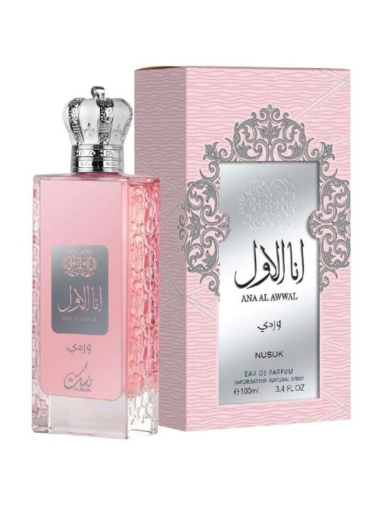 Nusuk Ana Al Awwal Wardi Eau de Parfum Donna 100ml