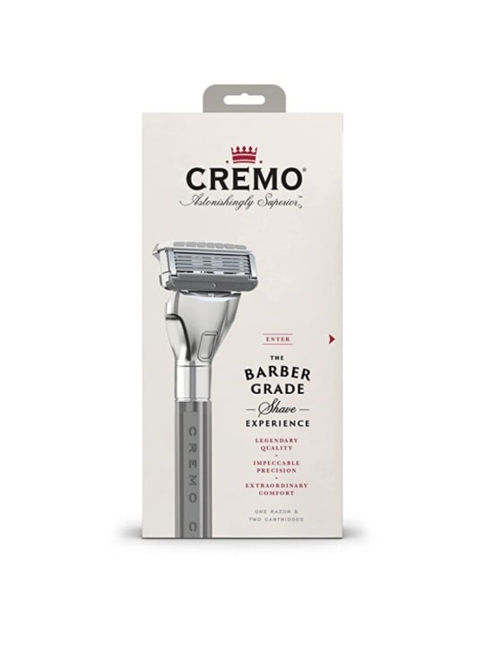 Cremo - Rasoio Barber Grade + 2 Testine Ricambio