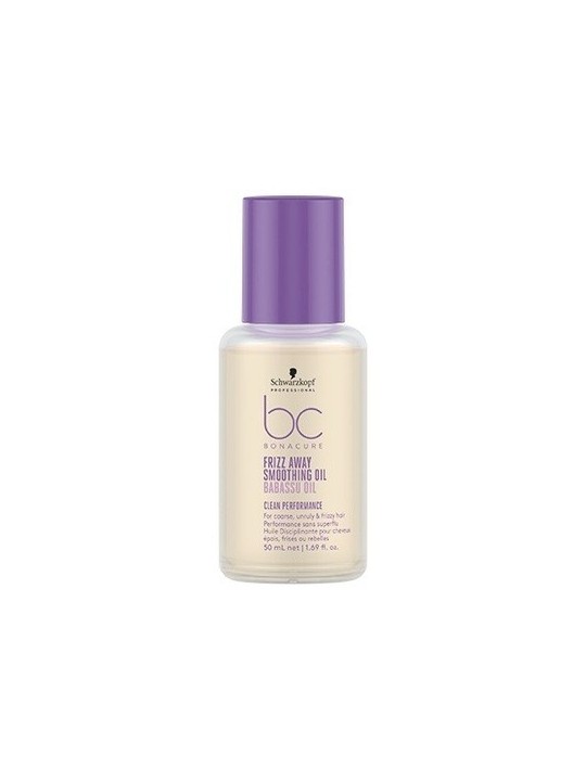 Schwarzkopf Bonacure Frizz Away Smoothing Oil 50ml For Course, Unruly & Frizzy Hair