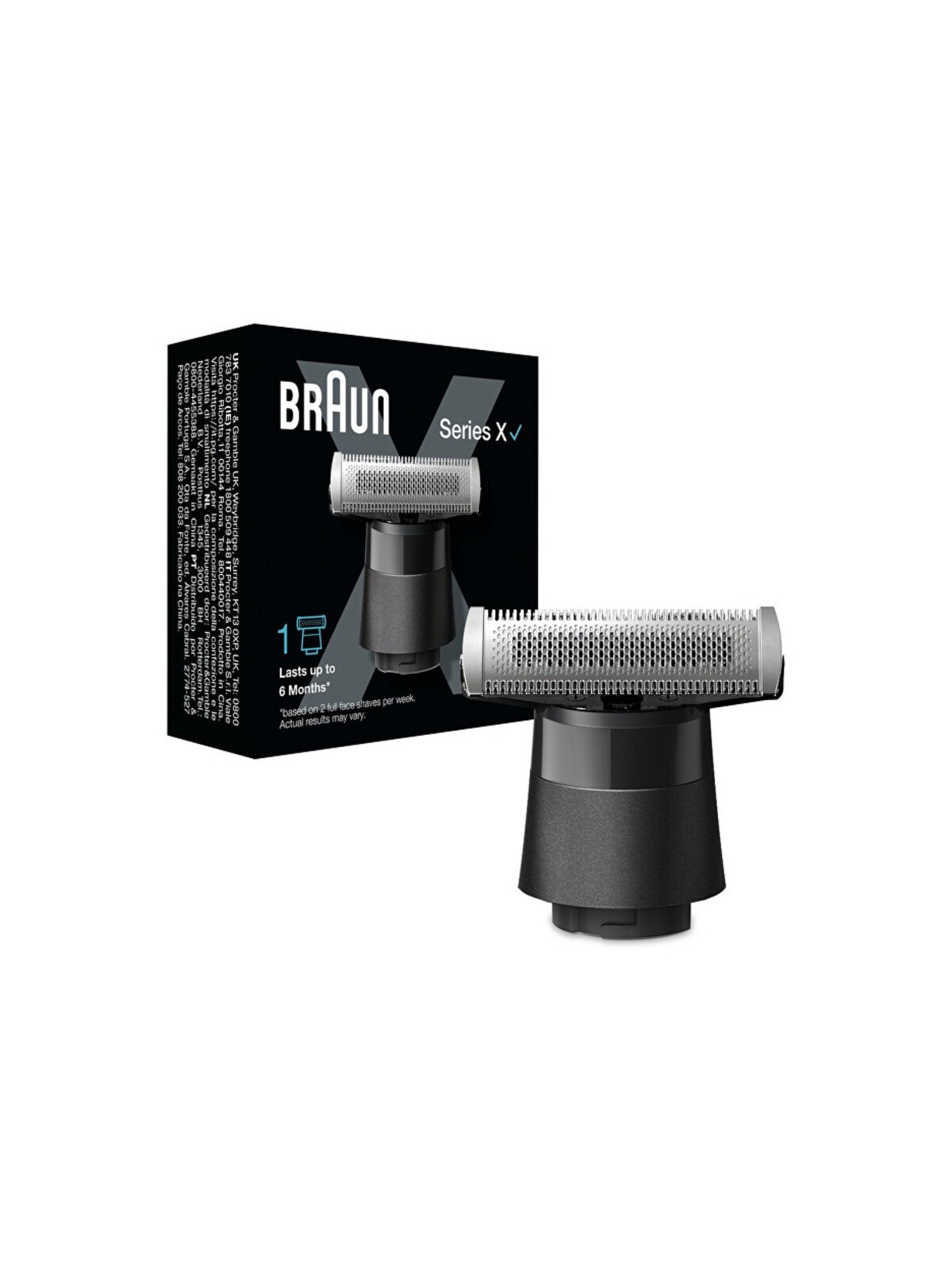 Testina di Ricambio Braun Series X XT20 Uomo