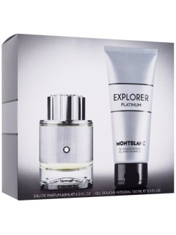 Set Mont Blanc Explorer Platinum EDP 60ml + Gel Doccia