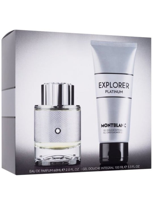 Set Mont Blanc Explorer Platinum EDP 60ml + Gel Doccia