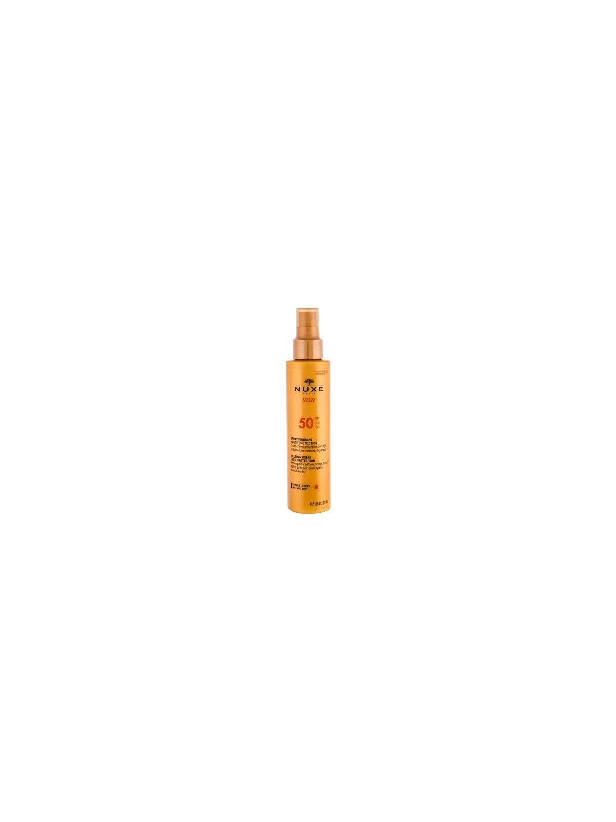 Nuxe Sun Melting Spray High Protection SPF50 donna 150ml