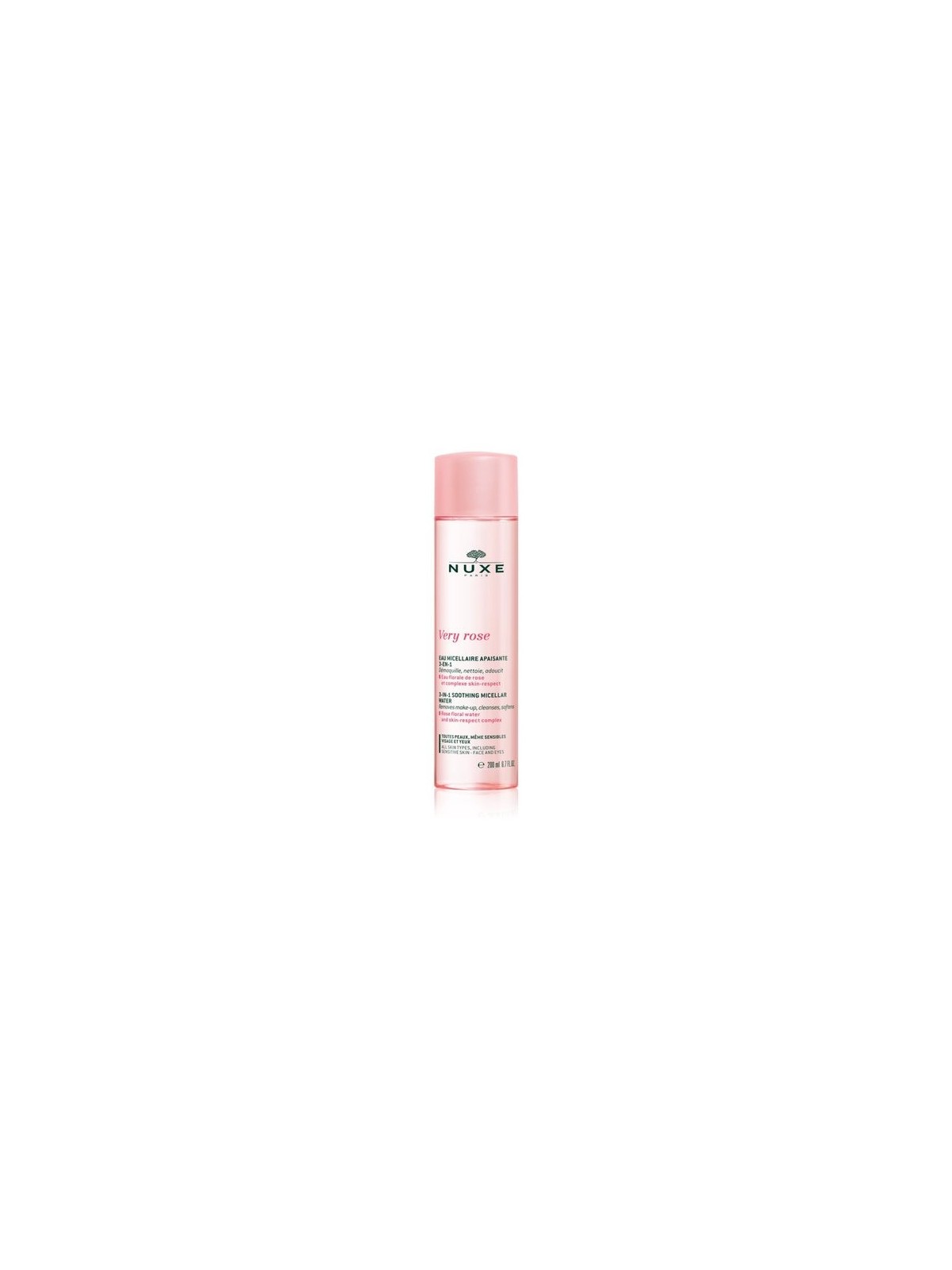 Nuxe Acqua micellare lenitiva 3 in 1 Very Rose - Volume: 200ml donna Nuxe www.essenzetotalstyle.com 