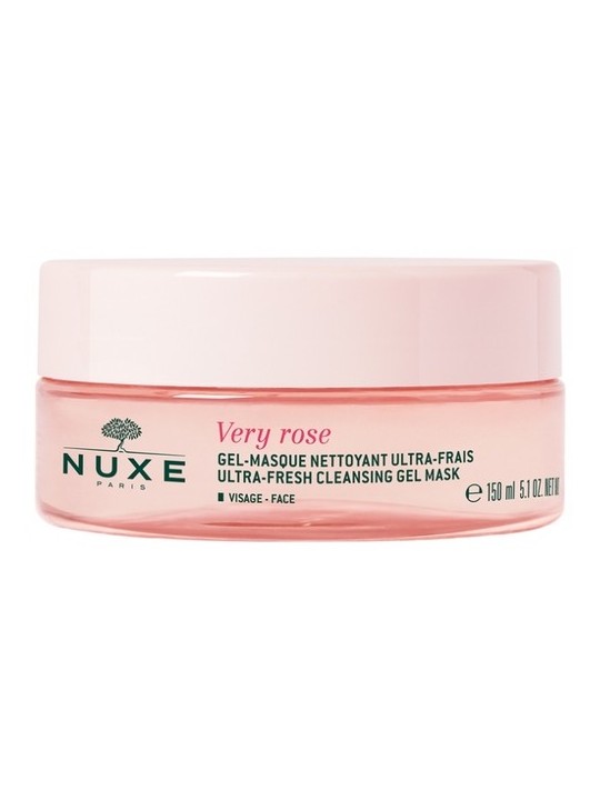 Nuxe Very Rose Gel Maschera Detergente Ultra-Fresca 150ml