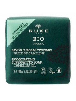 Nuxe Bio Organic Sapone Supergrassante Rivitalizzante allOlio di Camelina 100g per donna