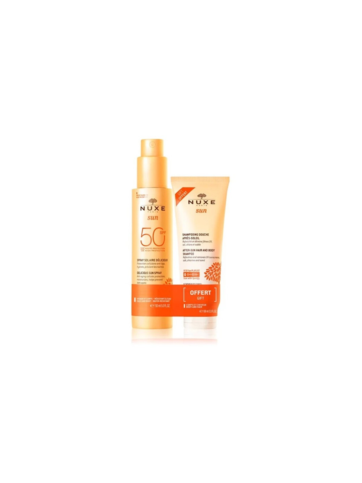 Nuxe Set di protezione solare donna Nuxe www.essenzetotalstyle.com 