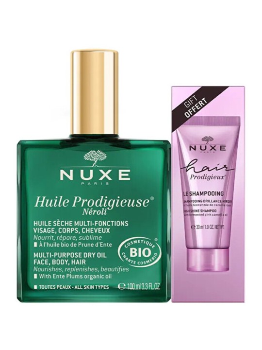 Olio Secco e Shampoo Nuxe Prodigieux Néroli