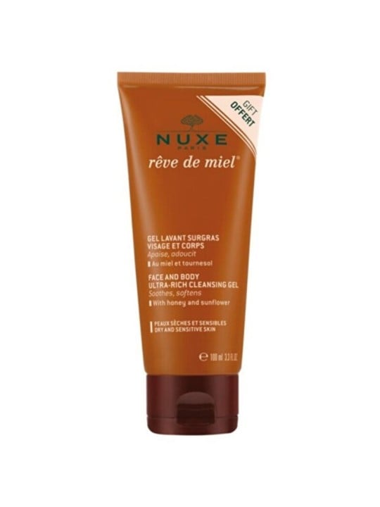 Nuxe Reve de Miel - Gel Detergente Viso e Corpo 100ml