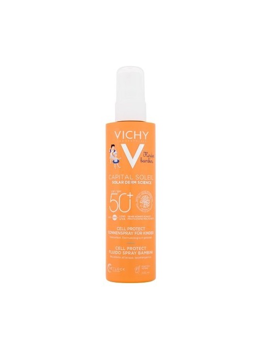 Vichy Capital Soleil Kids Cell Protect Fluid Spray SPF50