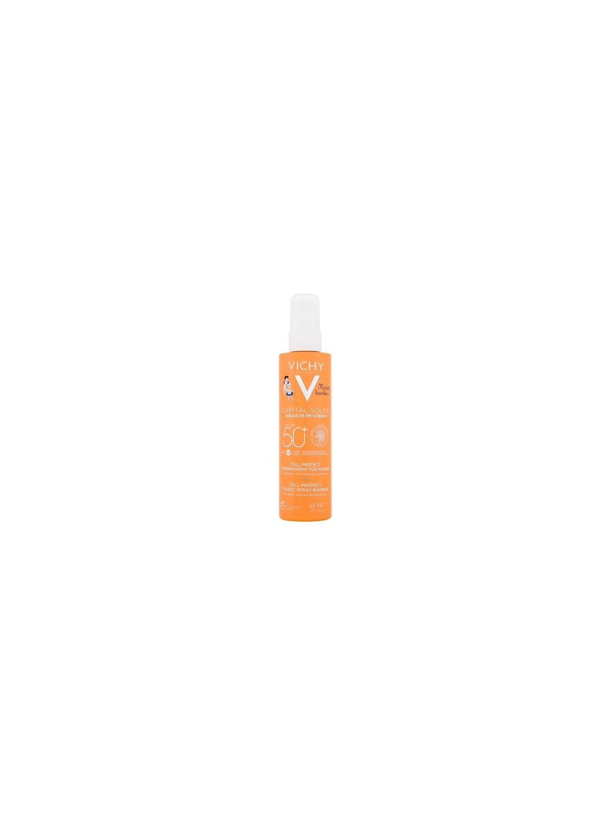 Vichy Capital Soleil Kids Cell Protect Fluid Spray SPF50