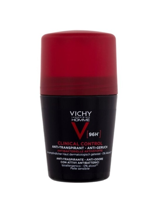 Vichy Homme Clinical Control 96H Antitraspirante uomo 2 x 50 ml