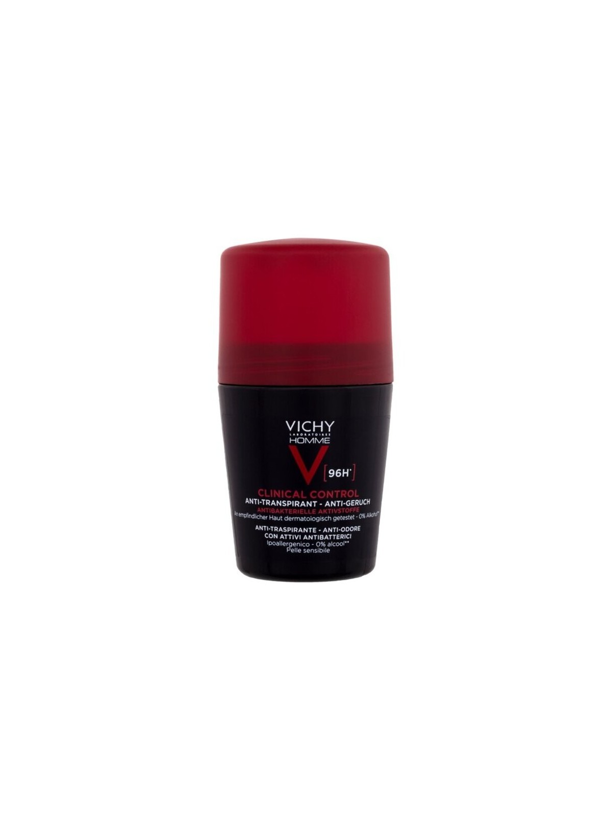 Vichy Homme Clinical Control 96H Antitraspirante uomo 2 x 50 ml