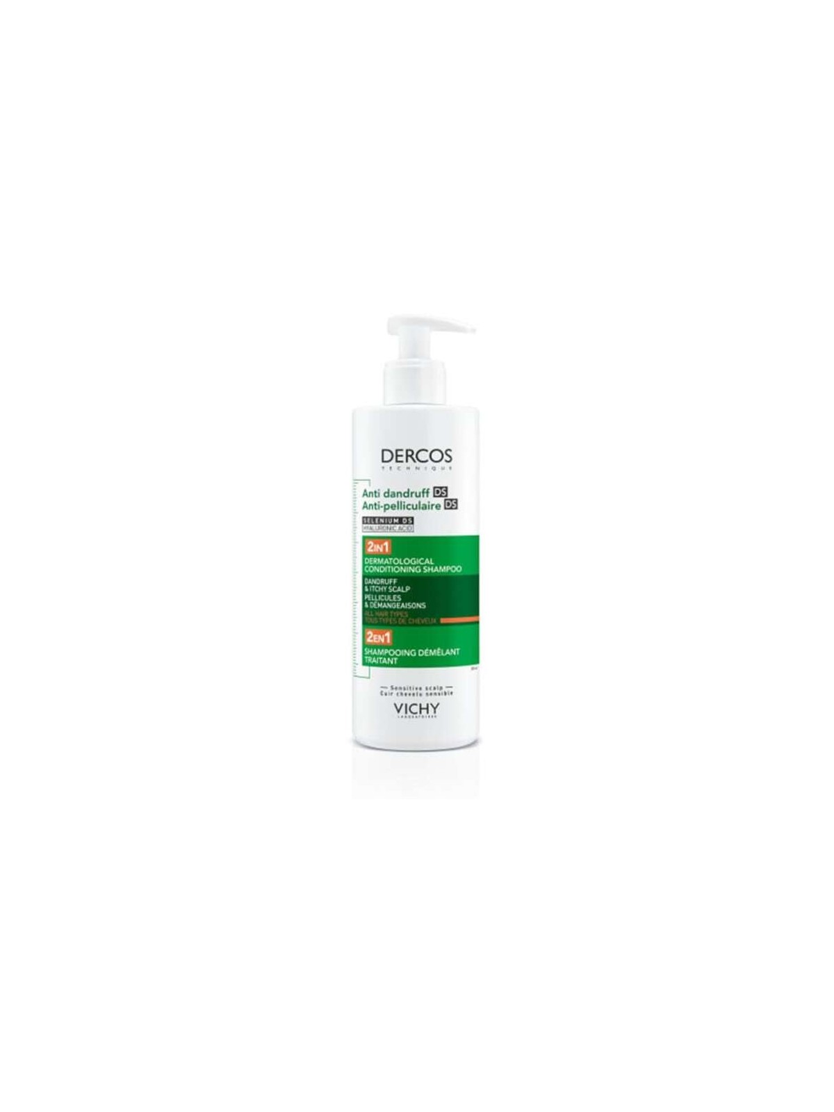 Shampoo 2in1 Antiforfora Vichy Dercos 390ml