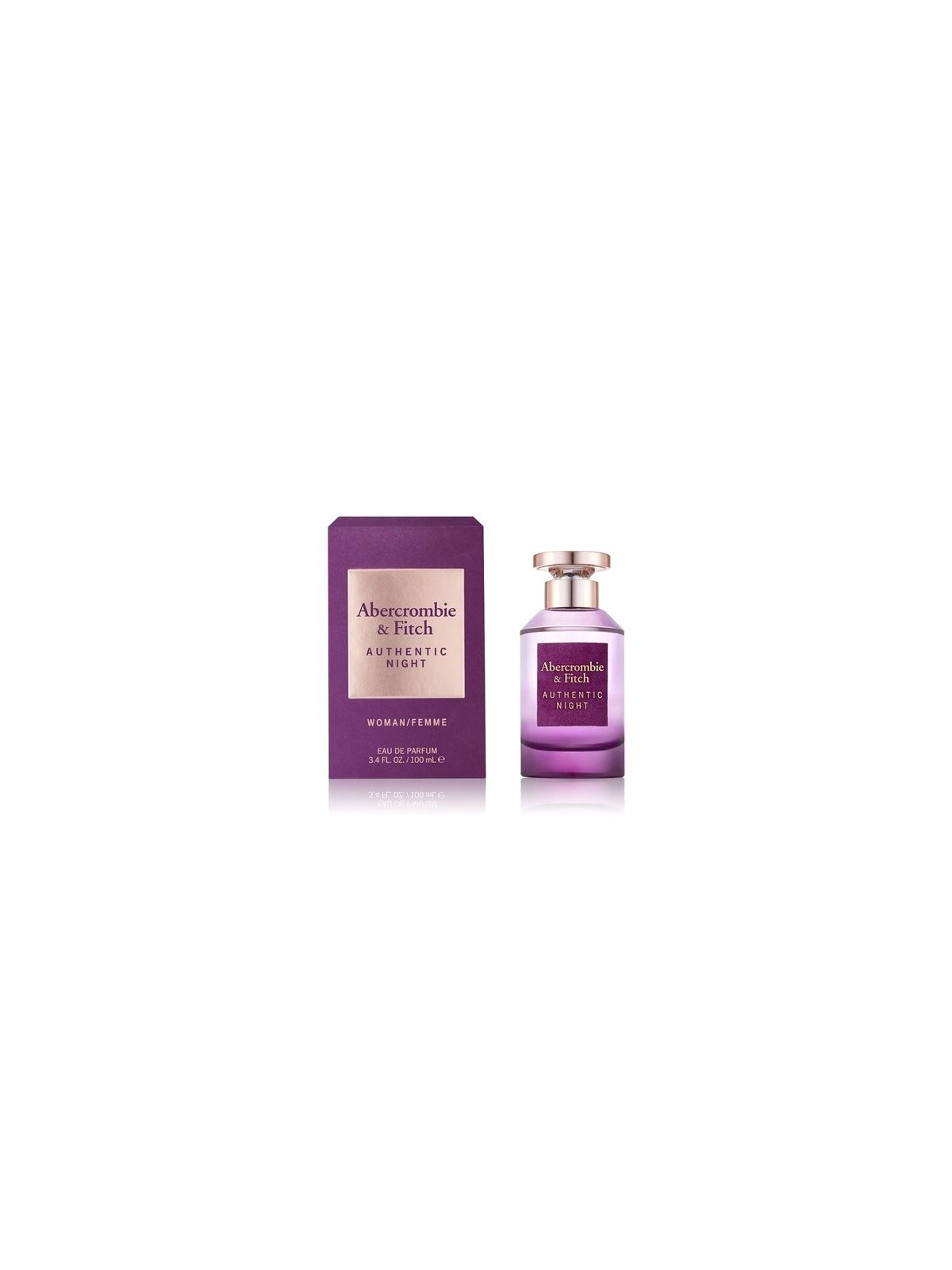 Abercrombie & Fitch Authentic Night Women eau de parfum Spray donna 100ml Abercrombie & Fitch www.essenzetotalstyle.com 