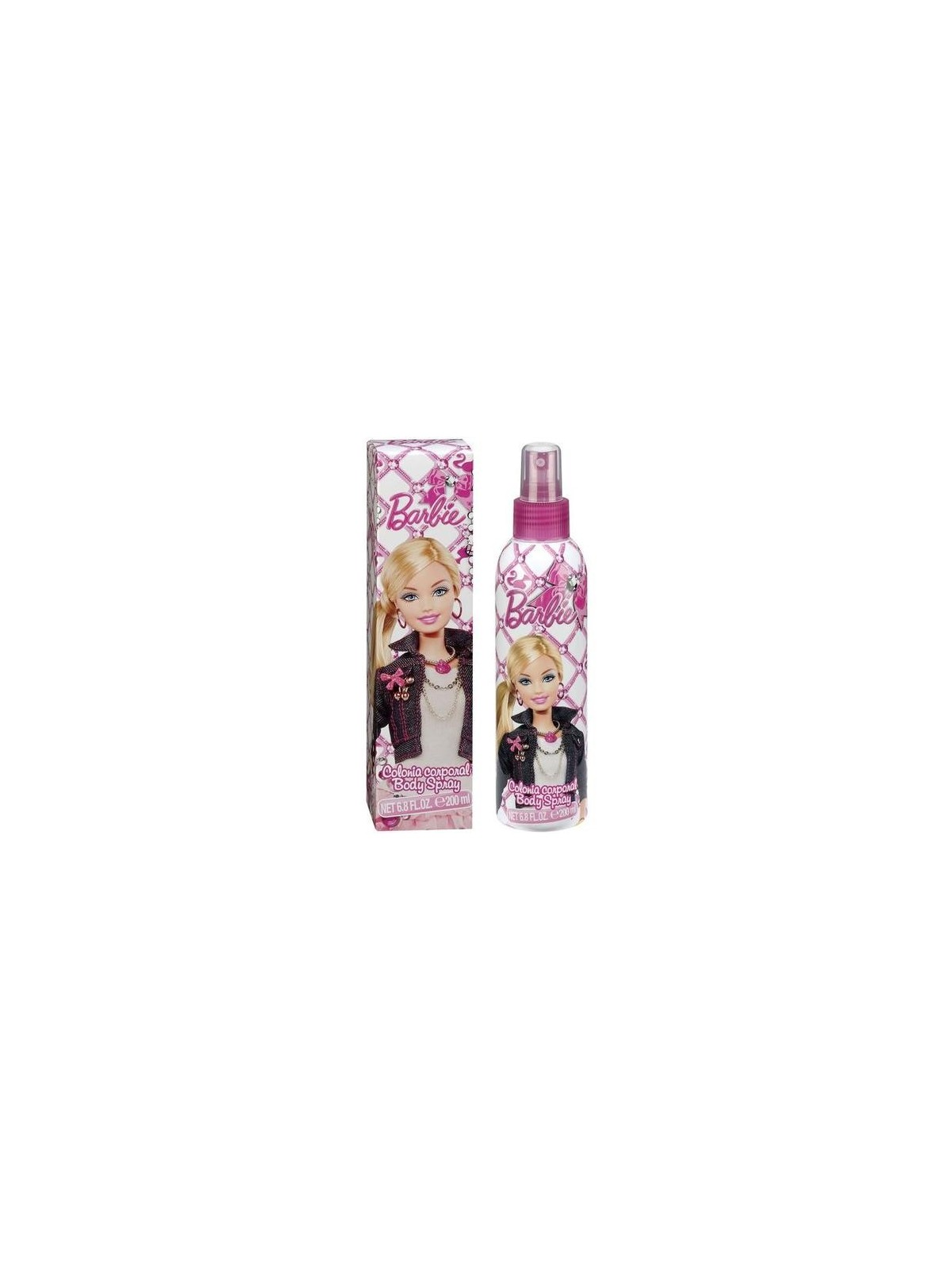 Cartoon BARBIE PINK edc spray corpo 200ml donna