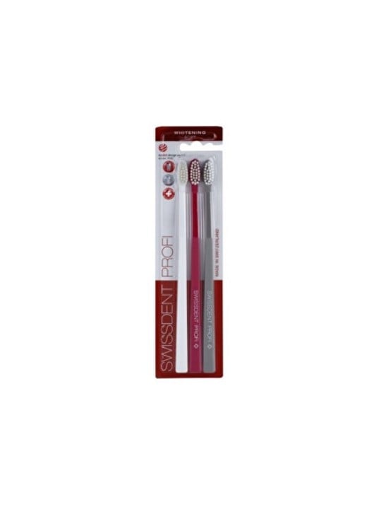 Swissdent Spazzolino Sbiancante Trio Soft 21 GRATIS biancorosagrigio unisex