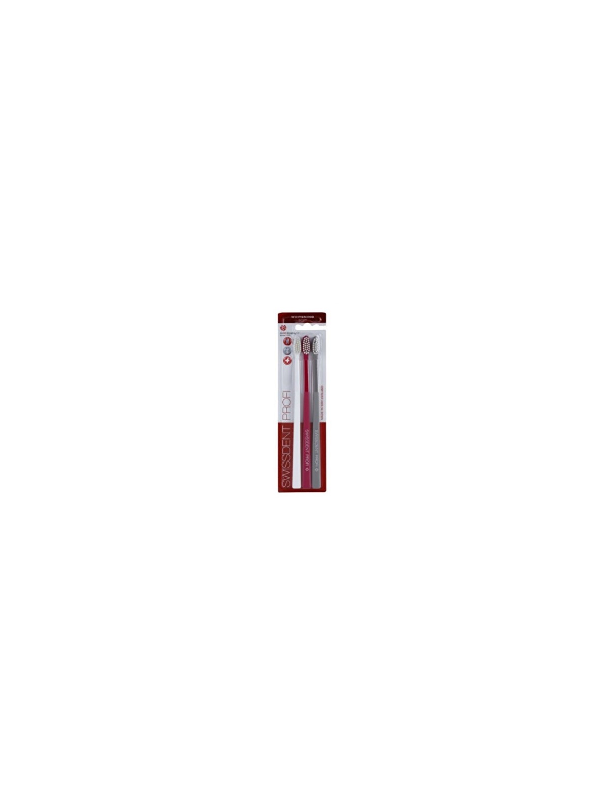 Swissdent Spazzolino Sbiancante Trio Soft 21 GRATIS biancorosagrigio unisex