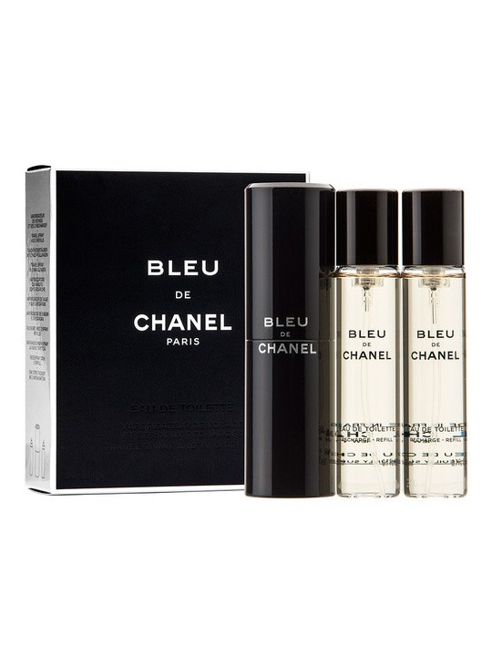 Chanel Bleu de Chanel eau de toilette 3 x 20 ml uomo 60ml