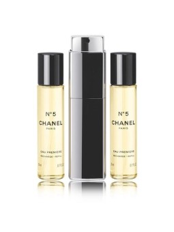 Chanel No 5 Eau Premiere Giftset donna 60ml 2x eau de parfum Spray Refill 20Ml-1x eau de parfum Spray 20Ml-Purse and Spray