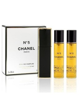 Chanel No 5 Giftset donna 60ml 3x20ml - eau de parfum Spray Refill